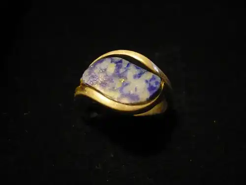 Silber-Ring mit Lapislazuli - Serie Y (688) Preis reduziert