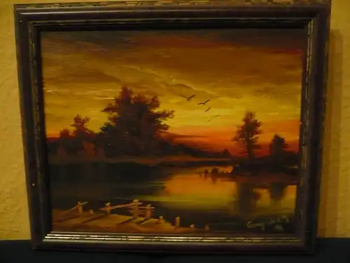 Abendstimmung am See von Ganynik (707) Preis reduziert