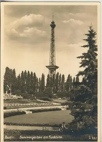 Berlin v. 1965 Sommergarten am Funkturm (AK3061)