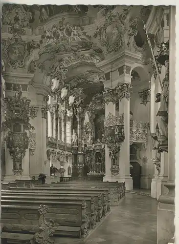 Kloster Steingaden v. 1965 Die Wies - Wallfahrtskirche (AK3065)