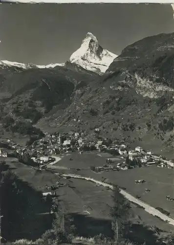 Zermatt v. 1969 Dorfansicht (AK3075) 