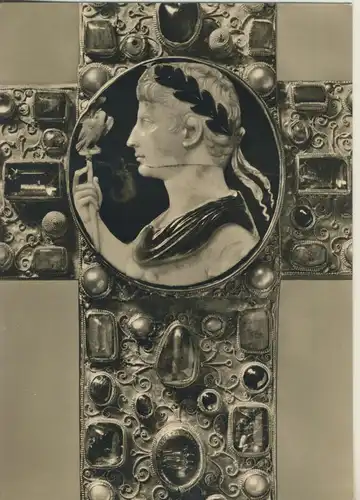 Aachen v. 1965 Aachener Domschatz -- Lotharkreuz (AK3080)