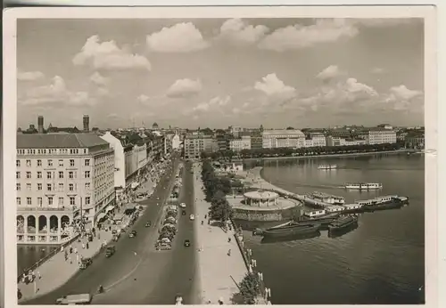 Hamburg v. 1954 Jungfernstieg (AK3097)