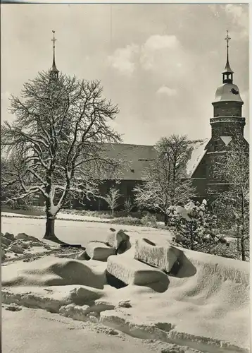 Freudenstadt v. 1965 Marktplatz und Kirche (AK3109)
