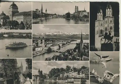Zürich v. 1953 8 Ansichten (AK3120)