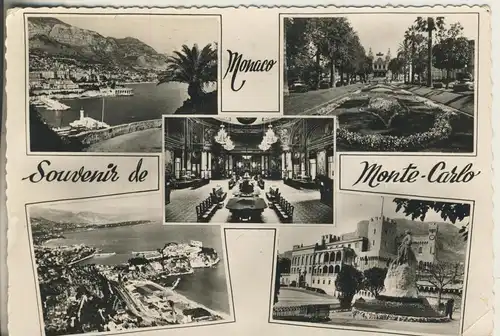 Monte Carlo v. 1959 5 Ansichten (AK3122)