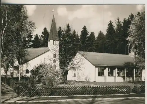 Selb-Plößberg v. 1972 Ev. Kirche und Kindergarten (AK3125)