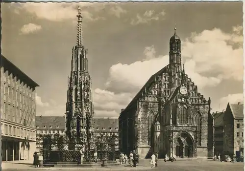 Nürnberg v. 1965 Der Marktplatz (AK3181)