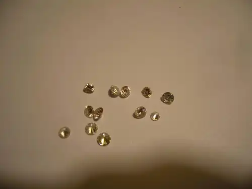 Lot 12 Brillanten/Diamanten - in Kapsel (718)  Preis reduziert