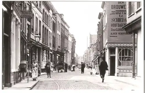 Dordrecht - Voorstraat bij Torenstraat en Boomstraat, omstreeks - 1910 (AK3234) 