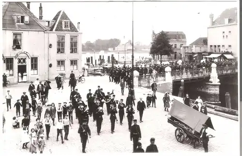 Dordrecht - Engelenburgerbrug - Veerplein, omstreeks - 1915 (AK3269) 