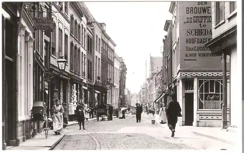 Dordrecht - Vorrstraat bij Torenstraat en Boomstraat, omstreeks - 1910 (AK3273) 