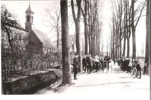 Dordrecht - Dubbelsteynlaan - Herv. Kerk, omstreeks - 1910 (AK3299)