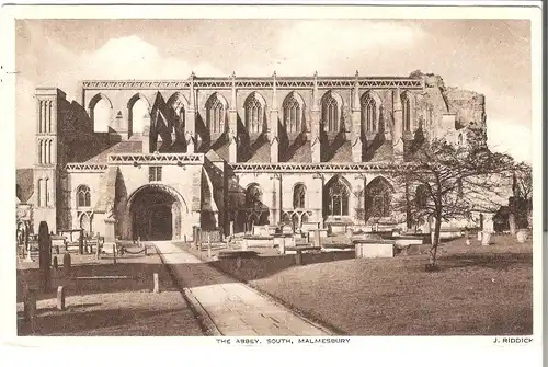 The Abbey, South, Malmesbury v. 1954 (AK3309) 