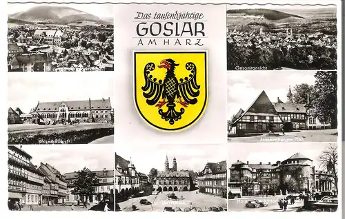 Goslar - 7 Stadtansichten v. 1966 (AK3333)