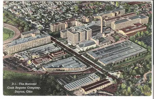 D.1 - The National Cash Register Company, Dayton - OHIO v. 1950 (AK3372) 
