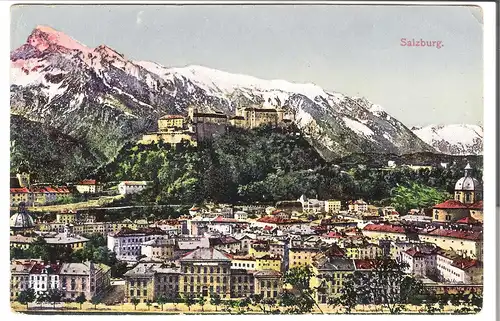 Tauernbahn - Böckstein (1127m) - Salzburg v. 1914 (AK3373)