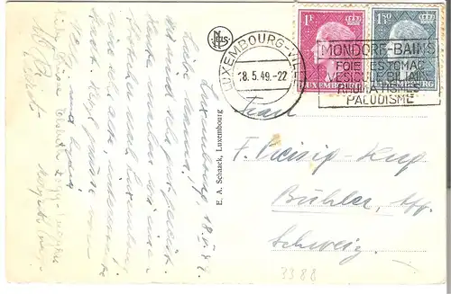 Luxembourg -Vue générale v. 1949 (AK3388) 