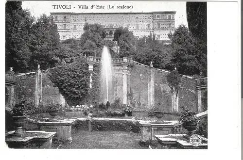 TIVOLI Villa d\'Este (Lo scalone) von 1912 (AK3397)