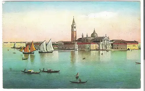Venezia , L\\\'lisola di S. Giorgio vista del Campanile di S. Marcovon 1912 (AK3400)