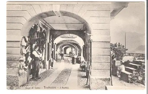 Laga di Como - Tremezza - I Portici v. ca. 1950 (AK3407) 