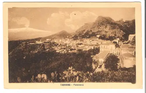 TaOrmina - Panorama v. ca. 1928 (AK3410) 