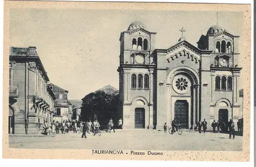 Taurianova - Piazza Duomo v. ca. 1932 (AK3411)