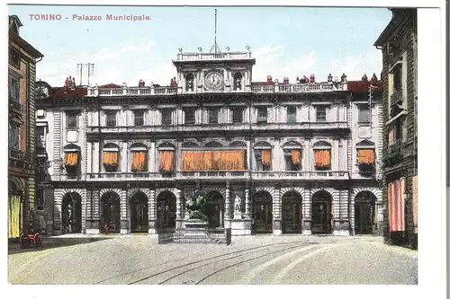 TORINO - Palazzo Municipale v. ca. 1928 (AK3412) 