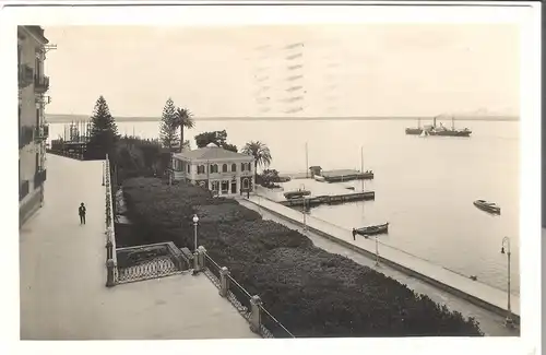 Siracusa - Passeggiatta lungo il porto v. 1935 (AK3426)