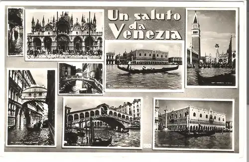 Venezia - 8 Ansichten v. 1932 (AK3434)