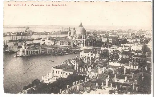 Venezia - Panorama dal Campanile v. 1908 (AK3436)