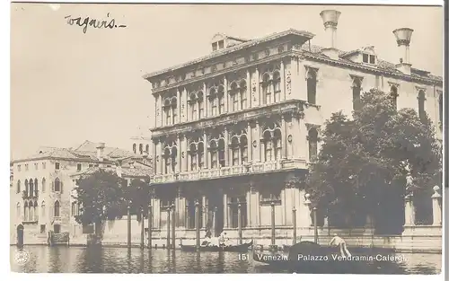 Venezia - Palazzo Vendramin-Calergi v. 1915 (AK3437) 