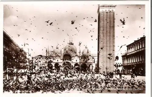 Venezia - Piazza S. Marco I Piccioni v. 1932 (AK3441) 