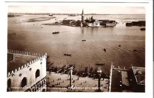 Venezia - Isola S. Giorgio - Vista dal Campanile di S. Marco v. 1932 (AK3446)