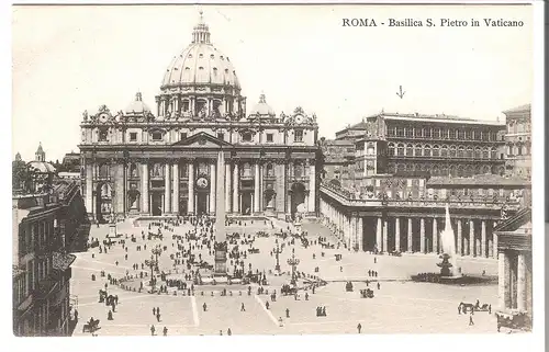 Roma - Basilica S Pietro in Vaticano v. 1920 (AK3453) 