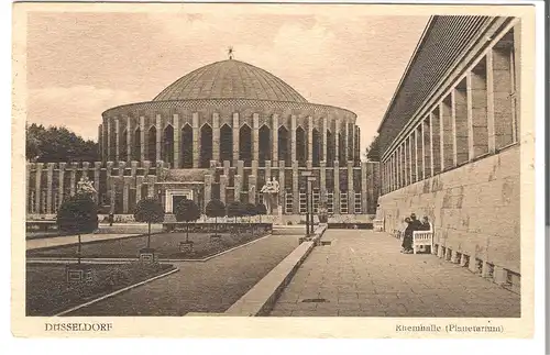 Düsseldorf - Rheinhalle (Planetarium) v. 1934 (AK3496)