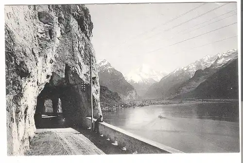 Vierwaldstättersee - Axenstrasse von 1907 (AK3639)