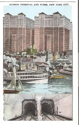 New York City - 2 Ansichten von 1921 (AK3668)