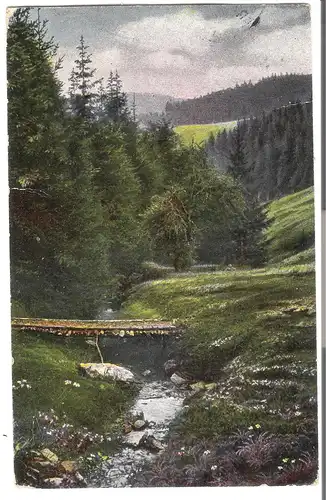 Landschaft mit Bach von 1923 (AK3669)