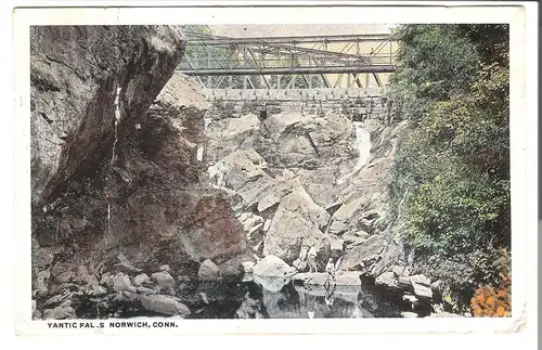 Yantic Falls, Norwich - Connecticut von 1924 (AK3673)