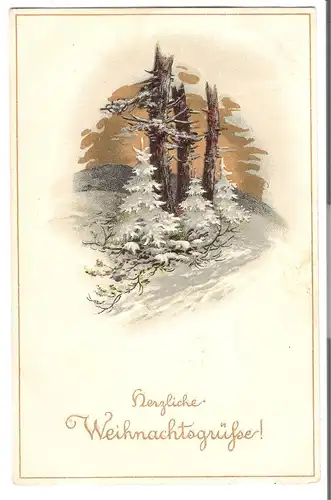 Herzliche Weihnachtsfgrüße - von 1921 (AK3710)