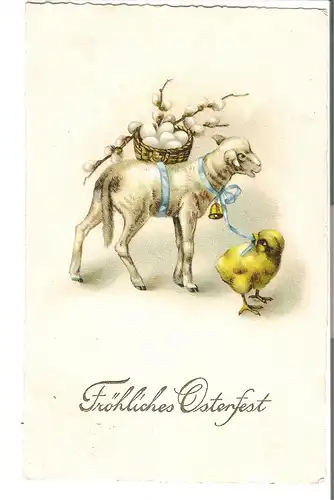 Fröhliches Osterfest - von 1924 (AK3721)