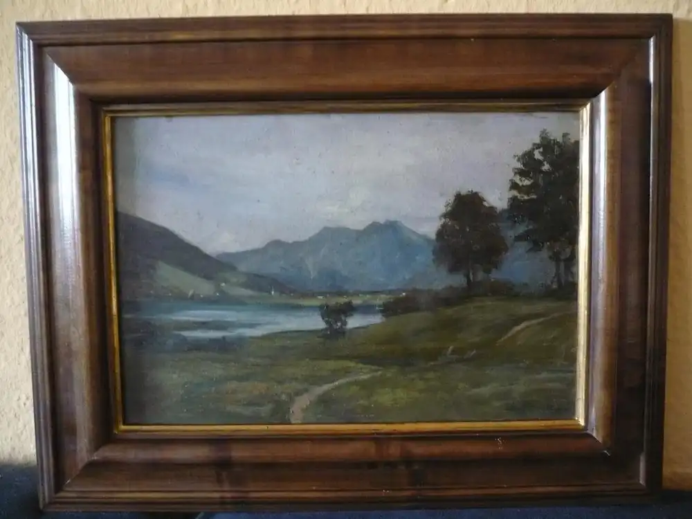 See in Berglandschaft von Rob. Büchtger (824) Preis reduziert 0