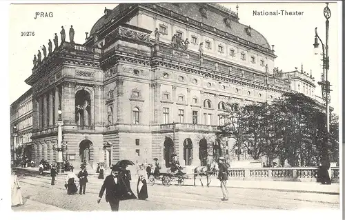 Prag - National Theater von 1904 (AK4122)