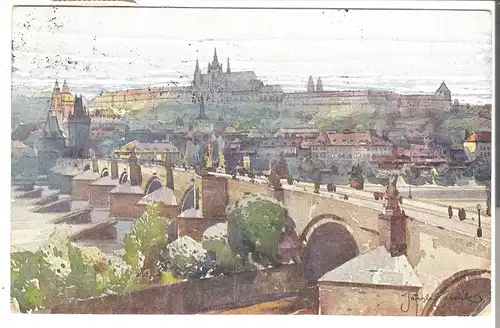 Prag - Stadtansicht - von 1923 (AK4125)