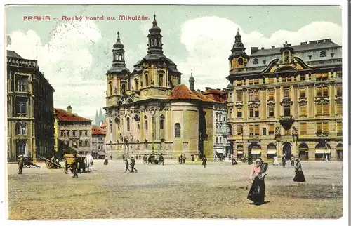 Prag - Rusky kostel sv. Mikuláse - von 1910 (AK4126) 