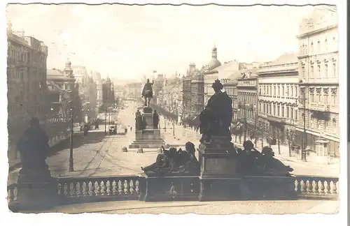 Prag - Wenzelplatz von 1931 (AK4146)