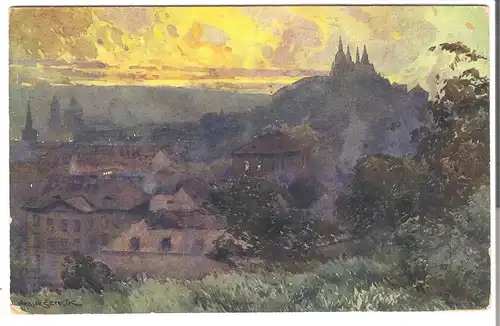 Prag - Kleinseite und Hradschin v. 1928 (AK4161)