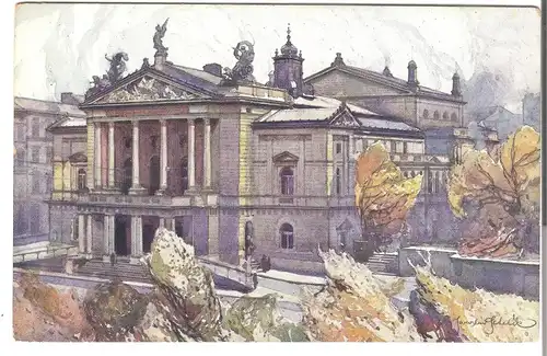Prag - Deutsches Theater v. 1912 (AK4165) 