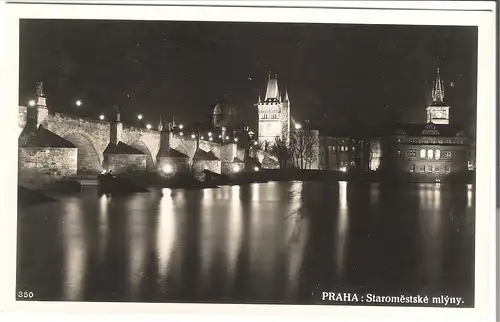 Prag - Staromestské mlýny v. 1932 (AK4167)